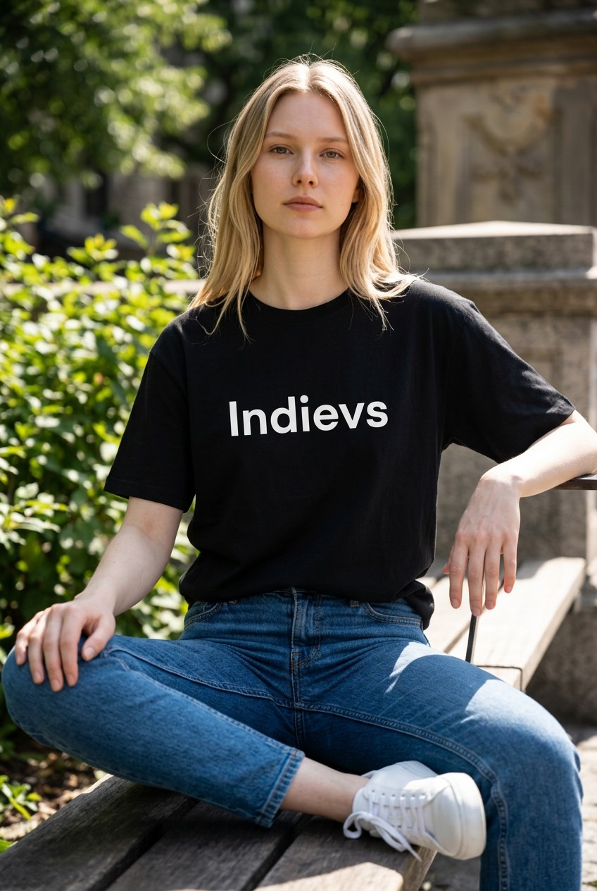 Oversized 220 GSM Black Cotton T-Shirt