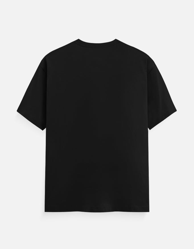 INDIEVS Airson | Unisex Regular Fit Classic Graphic T-Shirt | Black